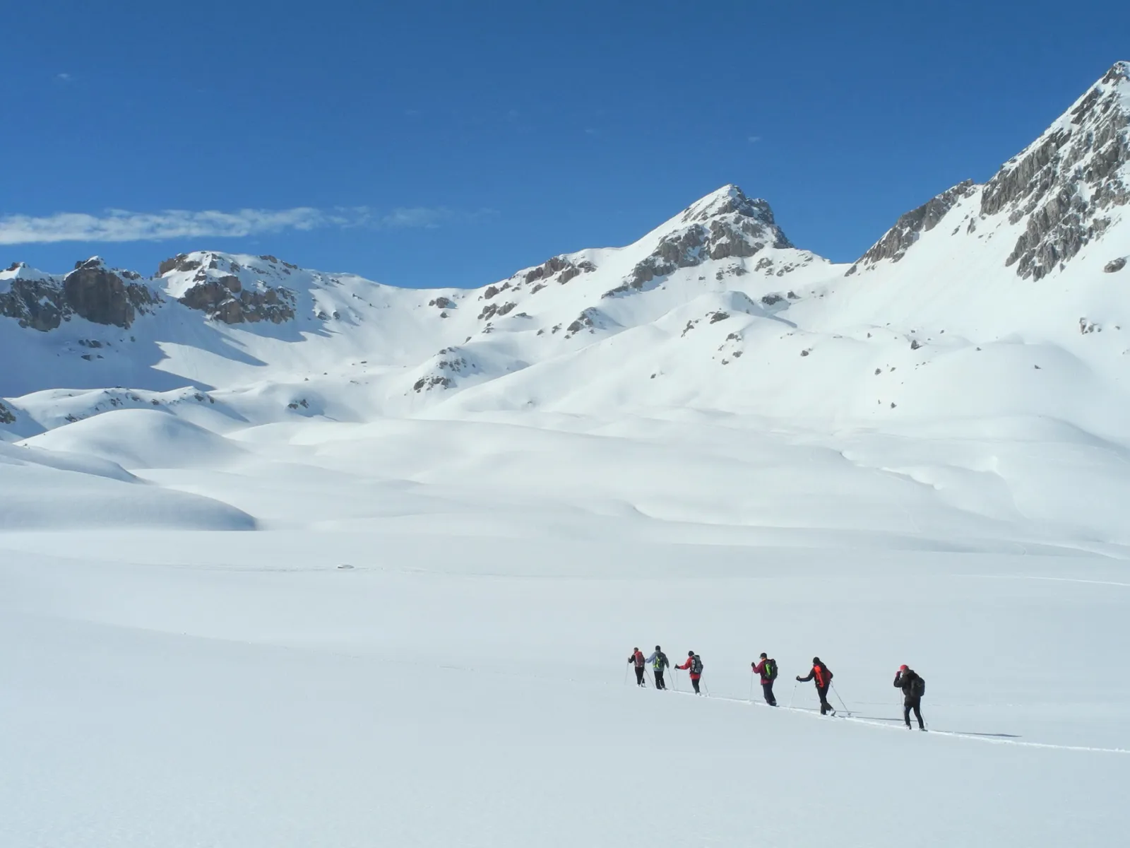 ski de randonne nordique queyras