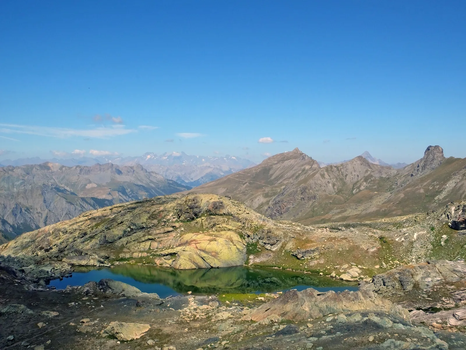 lac blanchet french alps