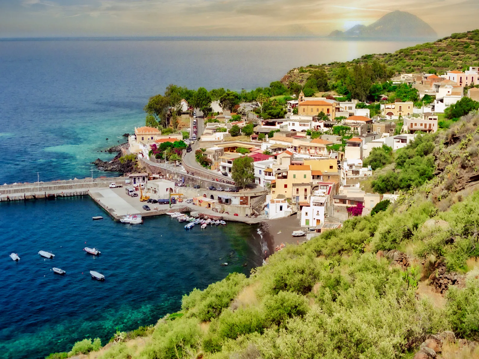 rinella on salina island sicily