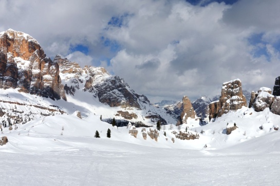 Découverte des Dolomites en raquettes