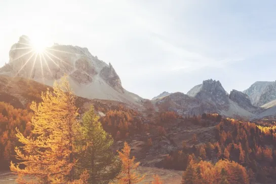claree valley during autumn in france copie