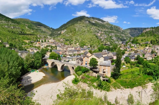 sainte enimie gorges du tarn frankreich
