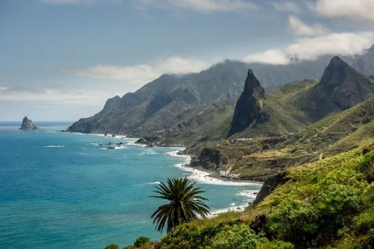 north coast of tenerife the biggest of canary islands