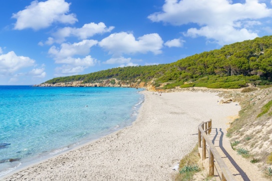 platja de binigaus menorca island