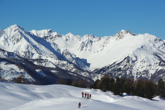 La traversée des Alpes du Sud en raquettes