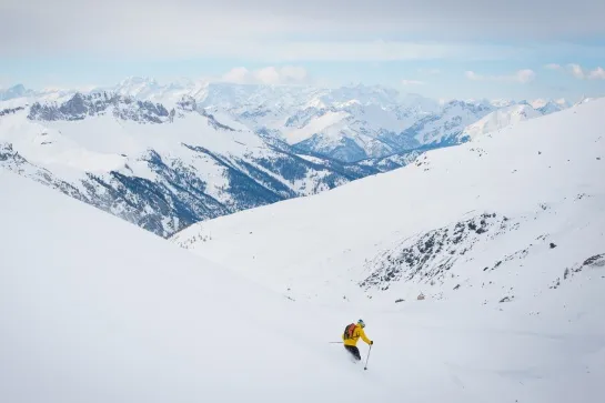 Perfectionnement en ski de randonnée dans le Queyras