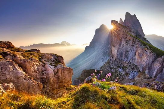 amazing view on seceda peak dolomites alps itadl02