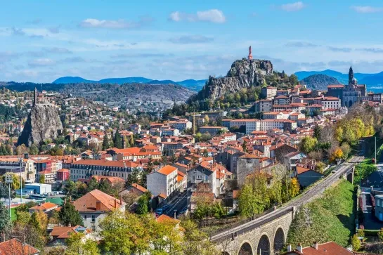 cityscape of puy en velay town haute loire auvergne rhone alpes framc03