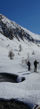 Bagni di Vinadio et les portes du Mercantour en ski de randonnée nordique