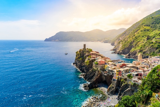 Villages colorés des Cinque Terre et le Golfe des Poètes