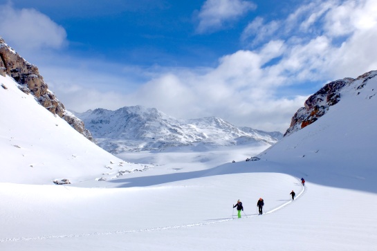 Les refuges de la Clarée en ski de rando