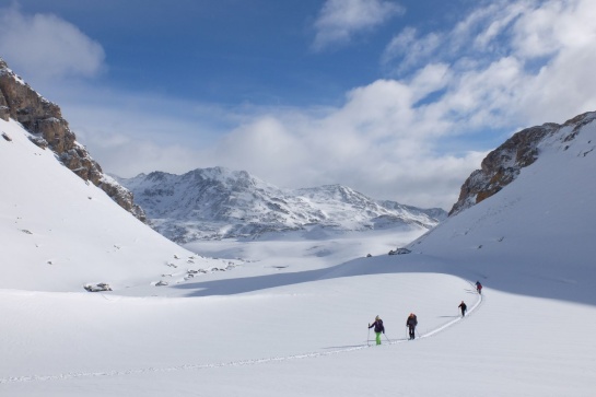Initiation au ski de rando à Névache