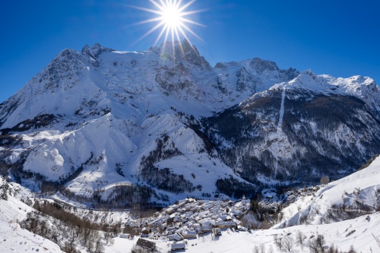 Initiation au ski de rando entre la Grave et Serre Chevalier