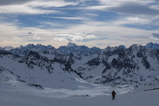 Les refuges de la Clarée en ski de randonnée nordique