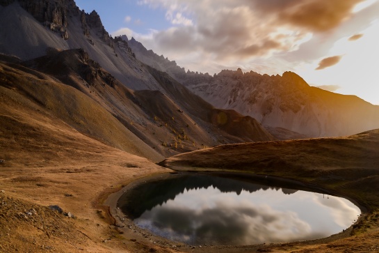 Les plus beaux lacs du Queyras en liberté