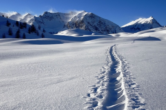 Les Vallées Piémontaises en raquettes
