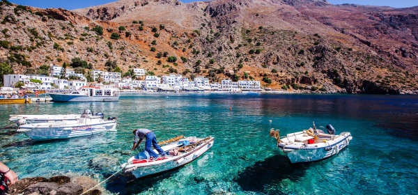 Criques et villages de pêcheurs ... Balades et détente en Crète
