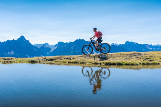 Les Dolomites en VTT électrique