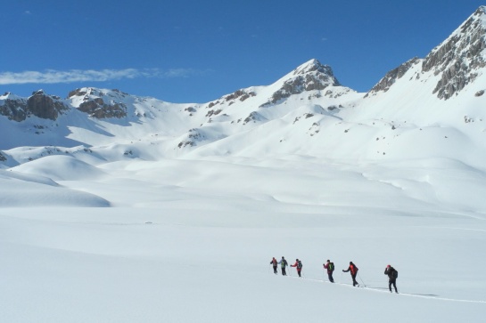 Queyras en ski de randonnée nordique
