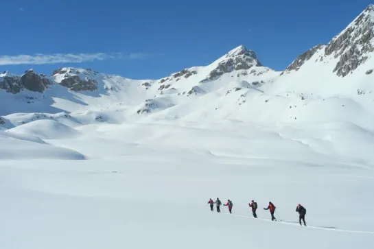 ski de randonne nordique queyras