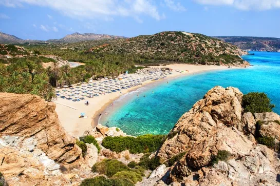 vai beach crete