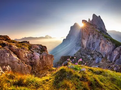amazing view on seceda peak dolomites alps itadl02
