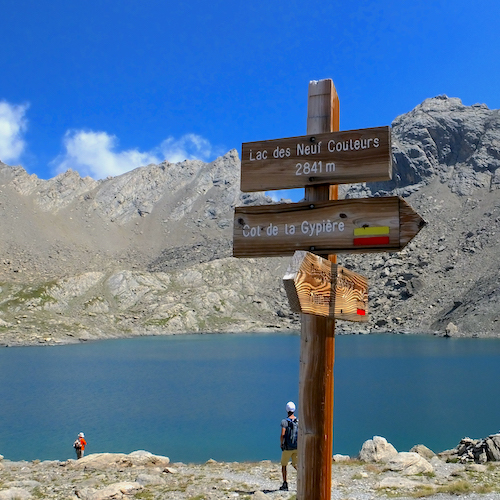 Ubaye lac des neuf couleurs randonnée