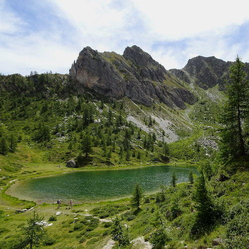 Lago Nero Val Maïra randonnée