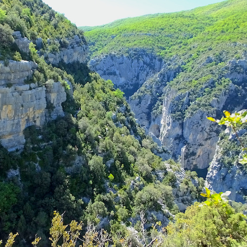 Bastidon sentier Verdon randonnée